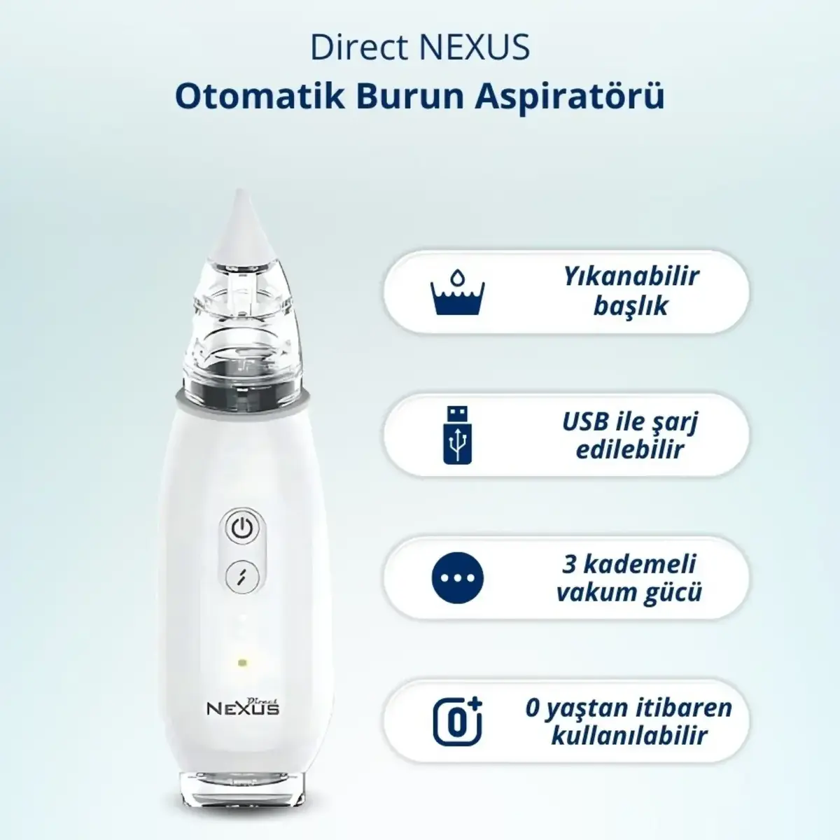 Direct Nexus Elektrikli Burun Aspiratörü