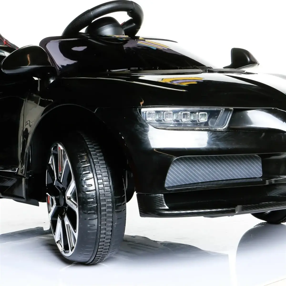 Babyhope Bugo Drive Akülü Araba 12 Volt Siyah