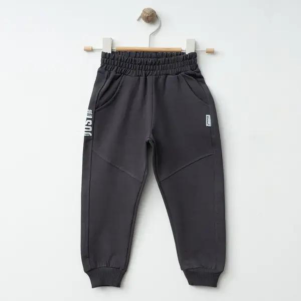 Winimo Eşofman Altı Be Cool Baskılı Füme