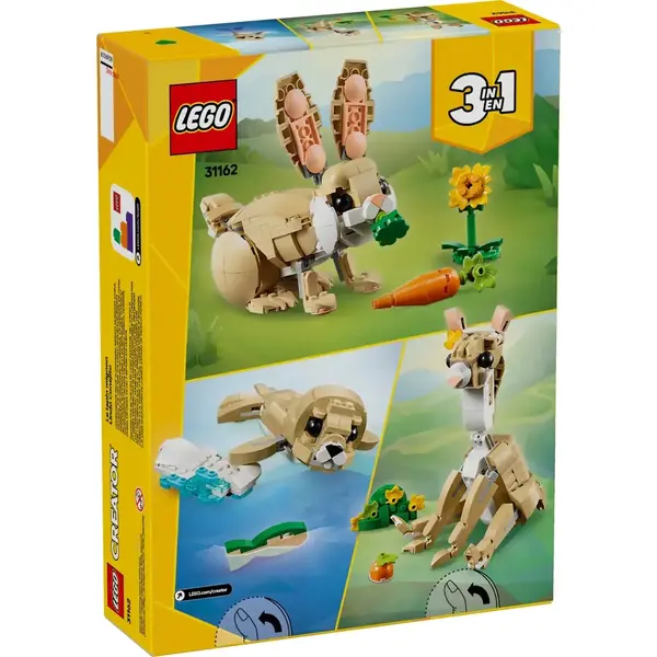 LEGO Creator 3’ü 1 Arada Sevimli Tavşan 31162