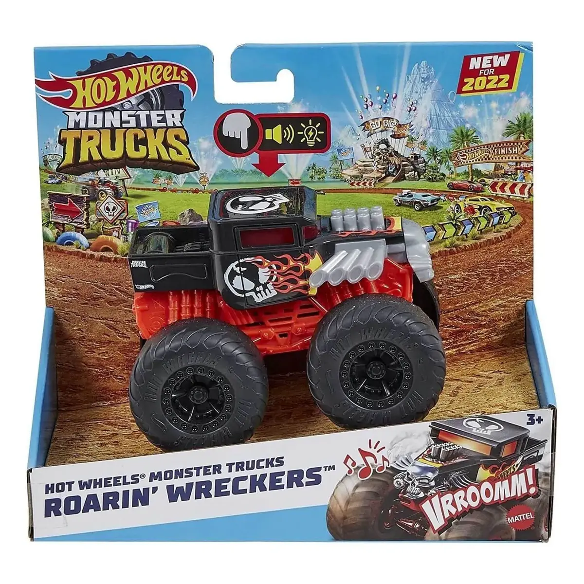 Hot Wheels Monster Trucks 1:43 Kükreyen Arabalar