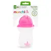Munchkin Tıklama Kilitli Uçlu Pipetli Alıştırma Bardağı 296 ml Pembe