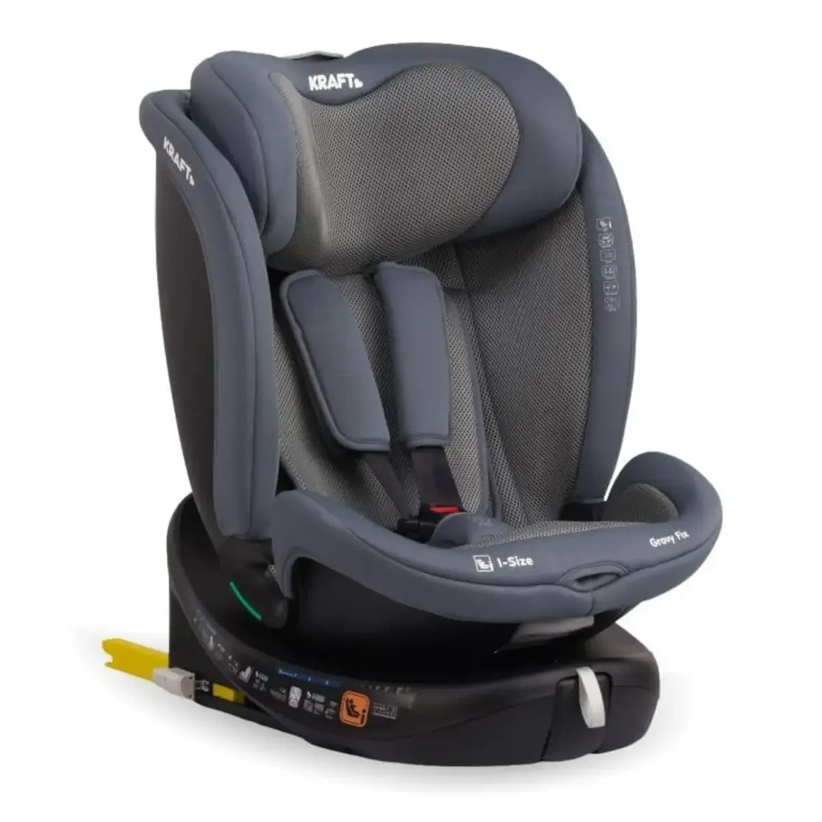 Kraft Grovy I-Size Oto Koltuğu 0-36 Kg Grey