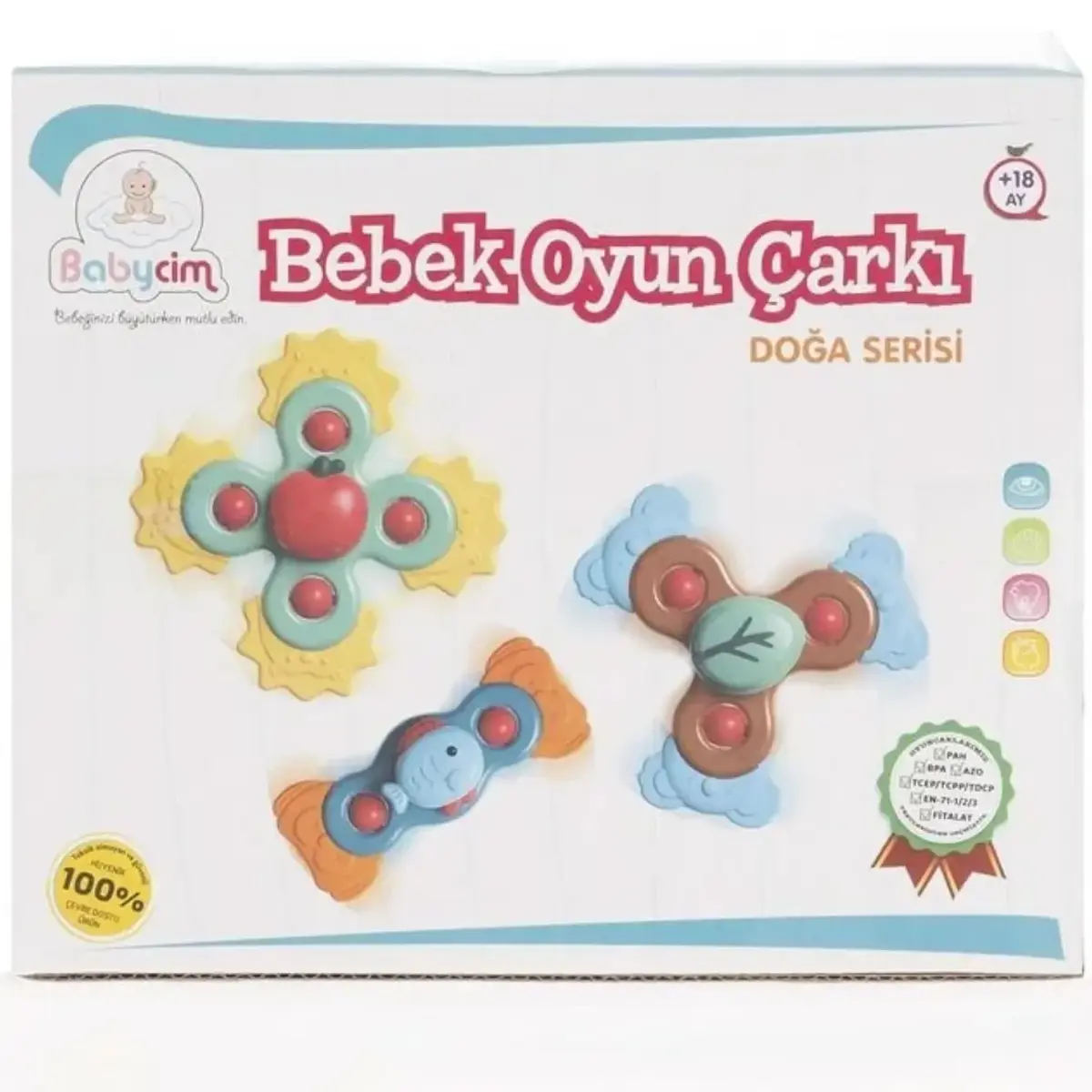 Babycim Bebek Oyun Çarkı Doğa Serisi