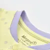 Bibaby Organik Pijama Takımı Love You Baby Yellow Lavander