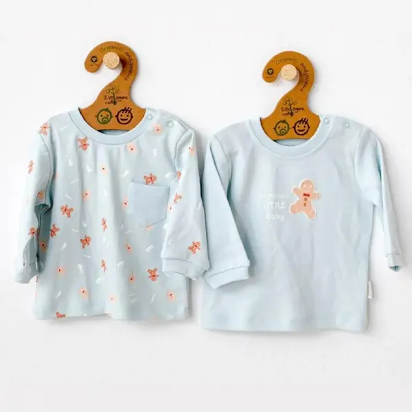Andy Wawa Sweatshirt 2li Natura Wawa Baby Mint