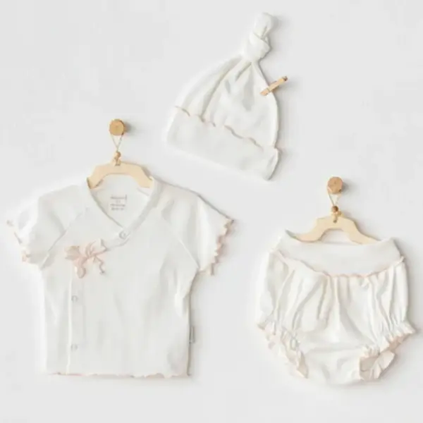 Andy Wawa 3lü Takım Basic Ekru