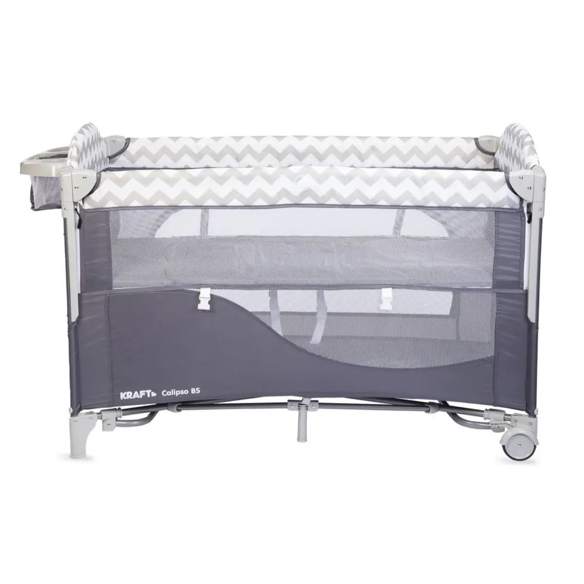 Kraft Calipso Bedside Anne Yanı Oyun Parkı 70x120 cm Zigzag