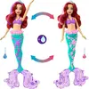 Disney Prenses Muhteşem Renk Değiştiren Saçlı Deniz Kızı Ariel