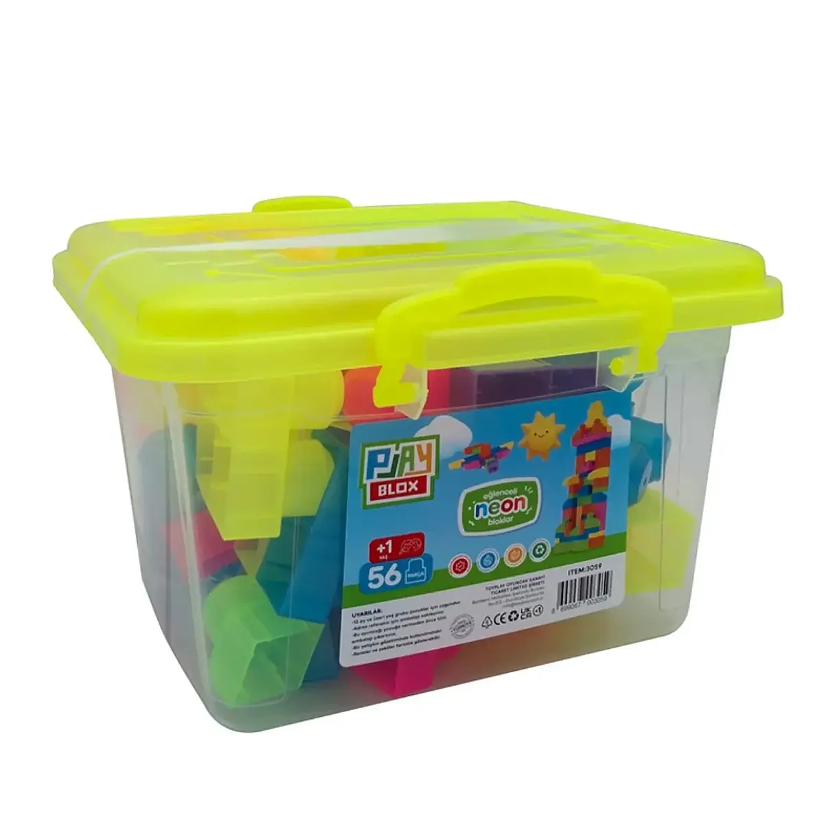 PlayBlox Blok Yapı Oyuncakları 56 Parça