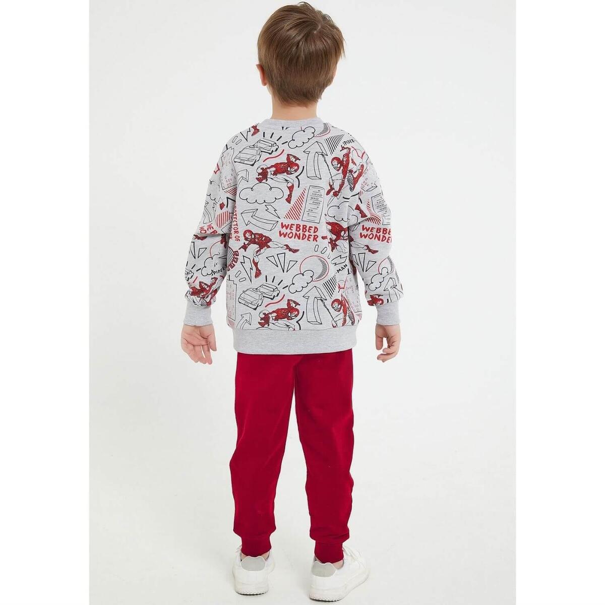 Spider Man Eşofman Takımı Melanj