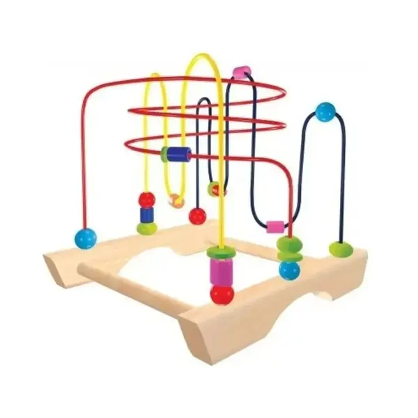 Play Wood Kutuda Ahşap Boncuklu Koordinasyon                                              
