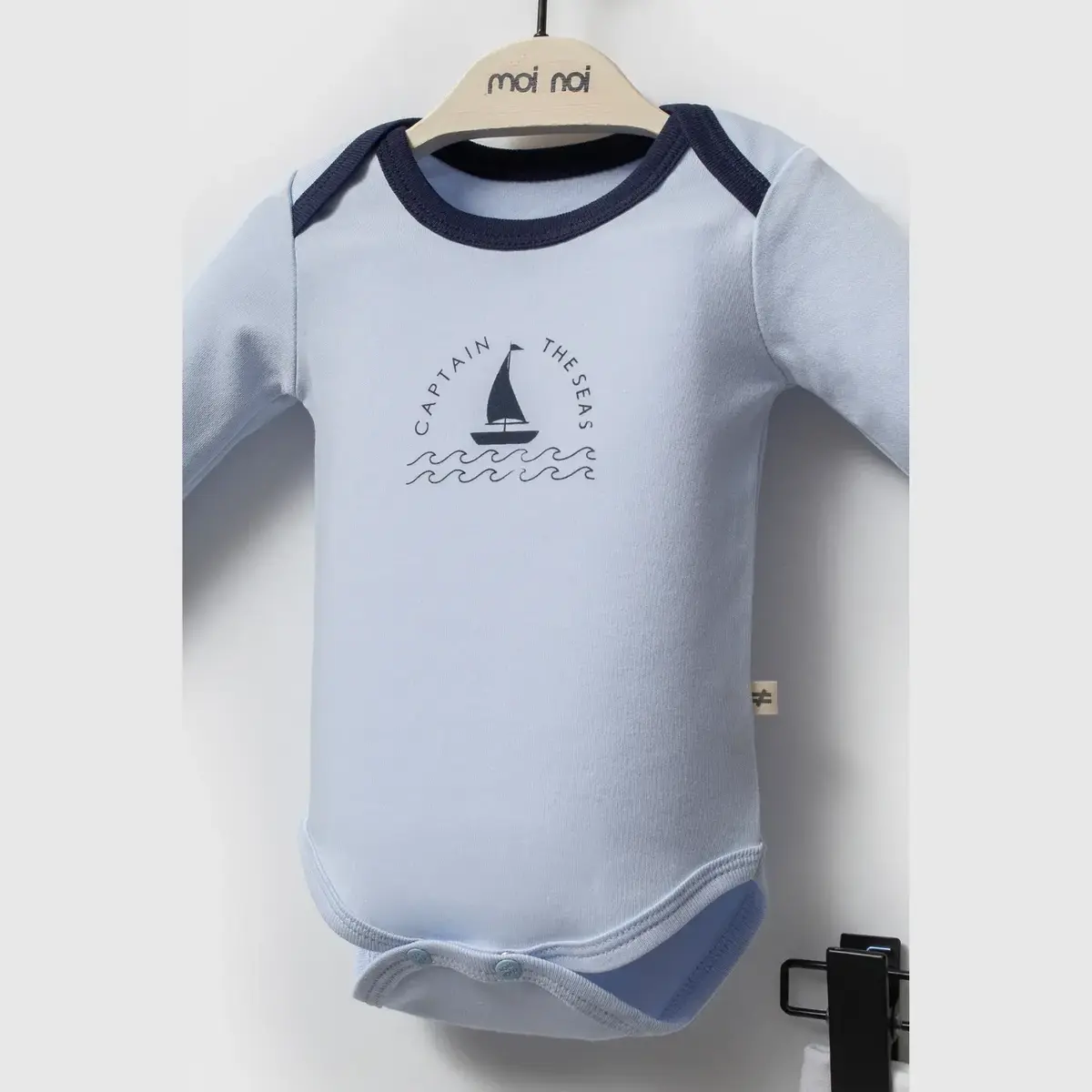 Moi Noi Zıbın Takımı 2li Captain Mavi