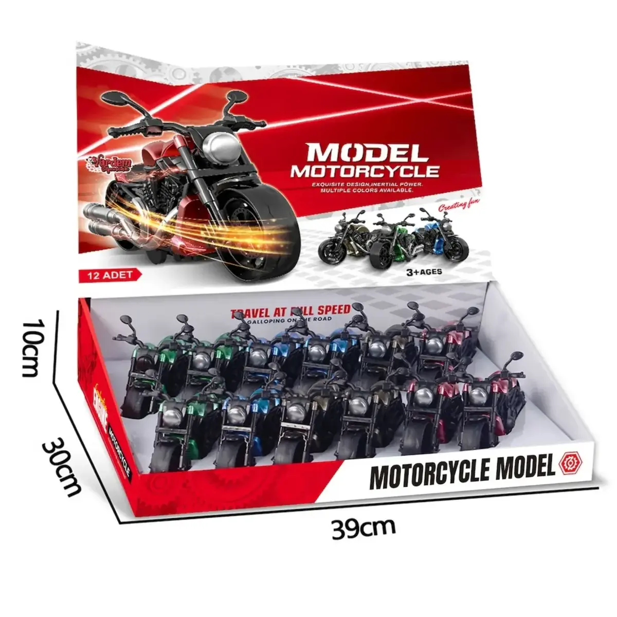 Vardem Sürtmeli Travel Model Motosiklet