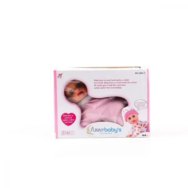 Kutulu Pilli Emekleyen Bebek