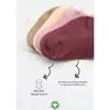 Bibaby Çorap Sneakers Bistyle 6lı Colors Gül Kurusu