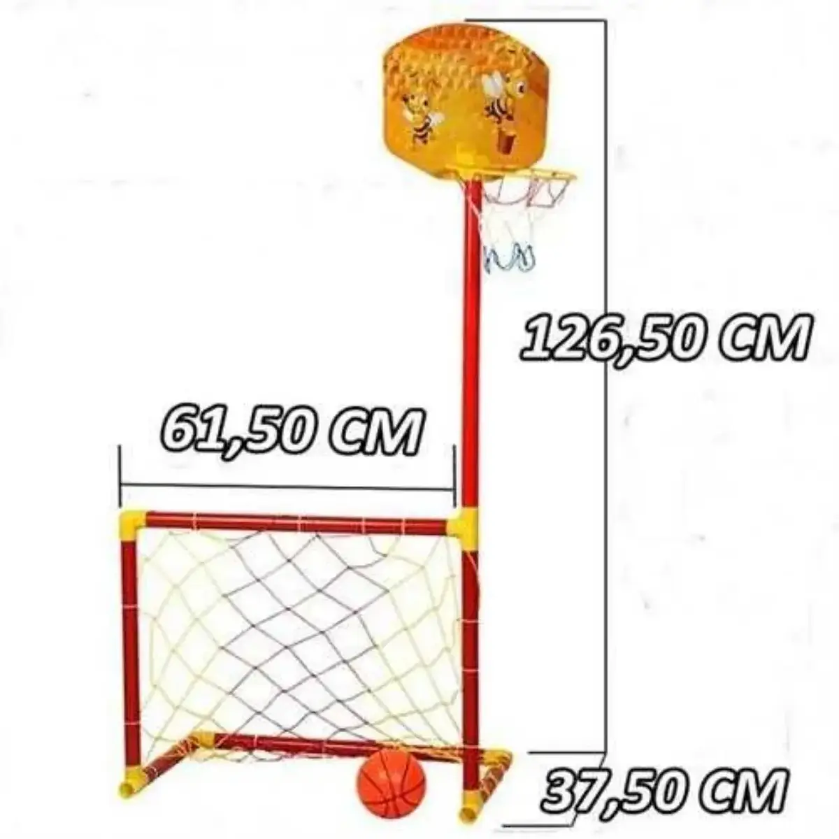 Portatif Futbol Kalesi ve Basket Potası