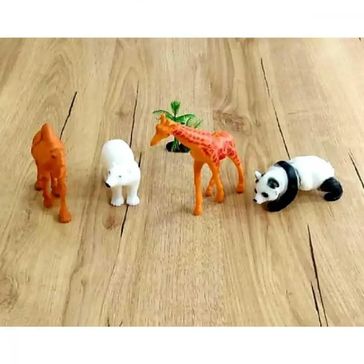 Pandalı Orman Hayvanları Pvc 4'lü