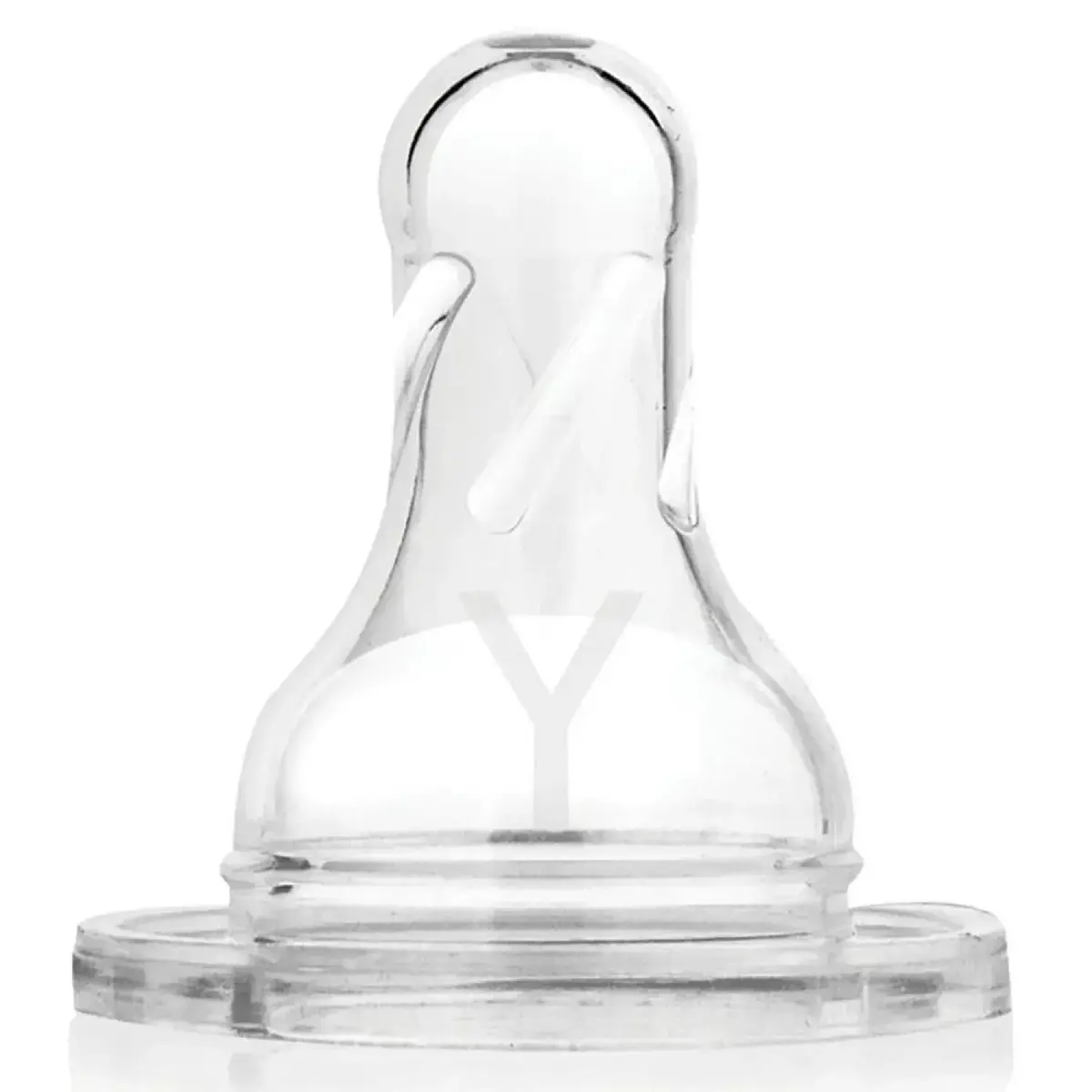 Dr Browns Options+ Dar Ağız Silikon Biberon Emziği 2li 9+ Ay Y Kesim