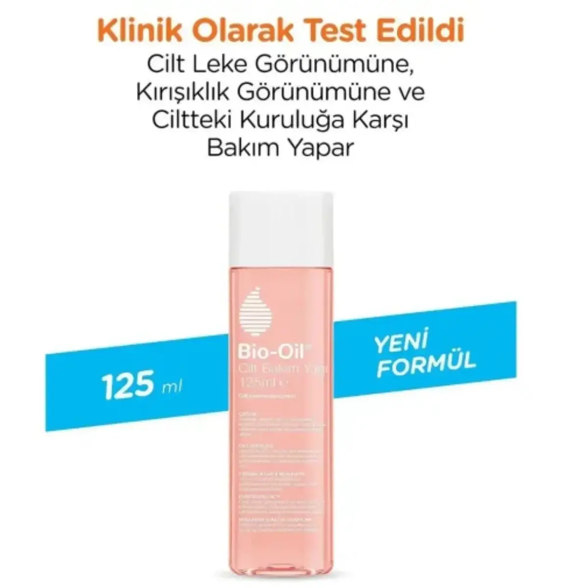Bio-Oil Çatlak Karşıtı & Nemlendirici Cilt Bakım Yağı Yeni Formül 125 ml*3