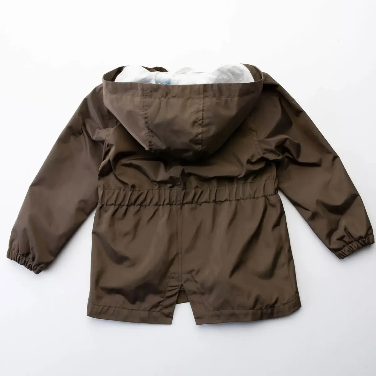 Midimod Yağmurluk Ponponlu Haki