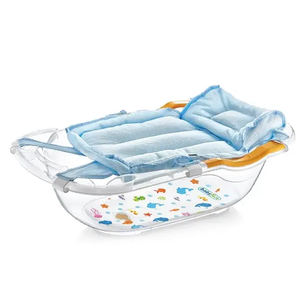 Babyjem Köpüklü Bebek Küvet Filesi Mavi