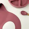 OiOi Blw Beslenme Seti Tabaklı Velvet Rose