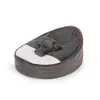 Gezenbebe Comfy Dolgulu Bebek Pufu Charcoal