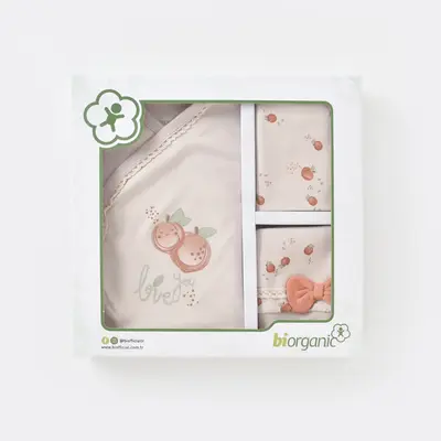 Bibaby Organik Hastane Çıkışı 5li Summer Fruit Light Cream Caramel