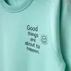 Bebolly 2li Takım Good Things Baskılı Mint