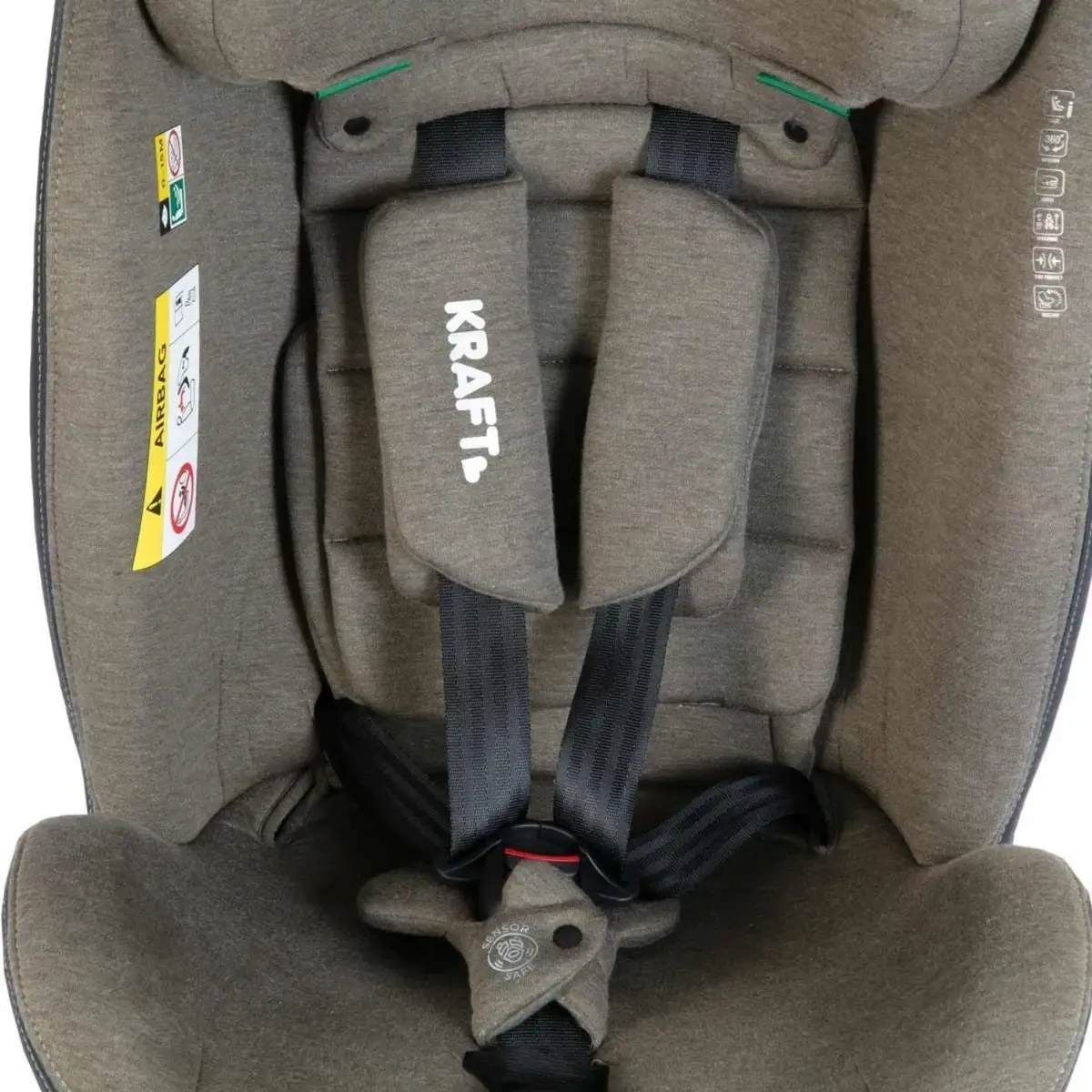 Kraft Lucca I-Size Oto Koltuğu 0-36 Kg Grey