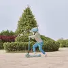 Globber Elite Deluxe Işıklı Scooter Koyu Mint