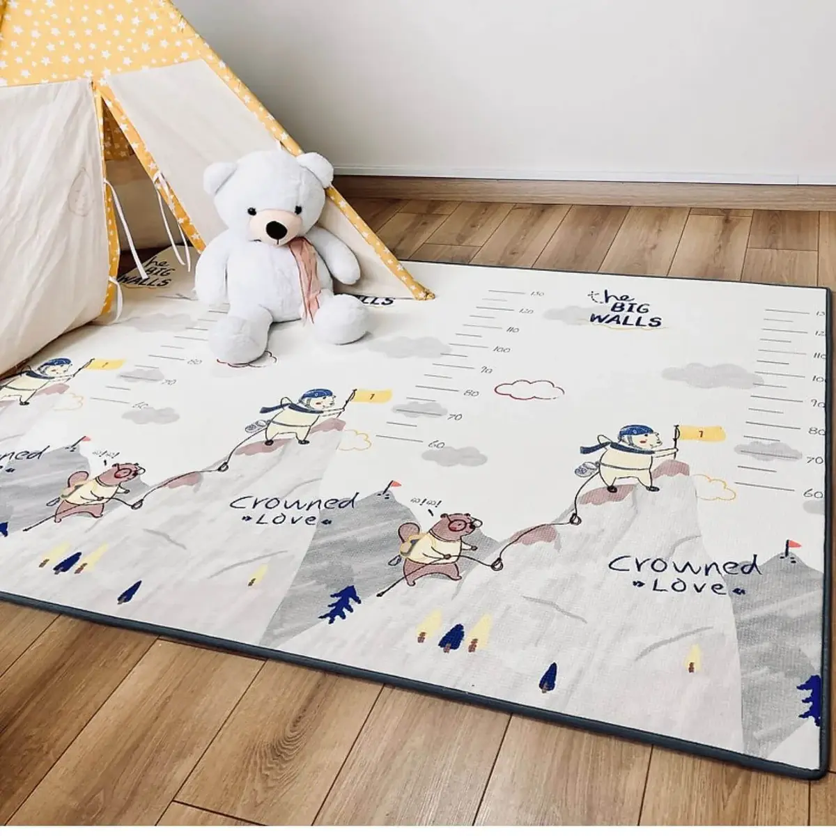 Coolmats Sevimli Kotik-Tırmanışçı Dostlar Oyun Halısı 140x200x1