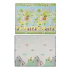 Coolmats Yeşil Parkur-Bulutlar ve Dağlar Oyun Halısı 140x100x1
