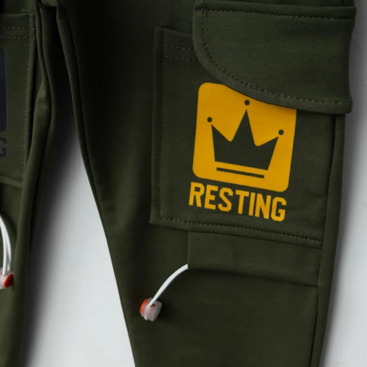 Winimo Eşofman Altı Resting Baskılı Haki