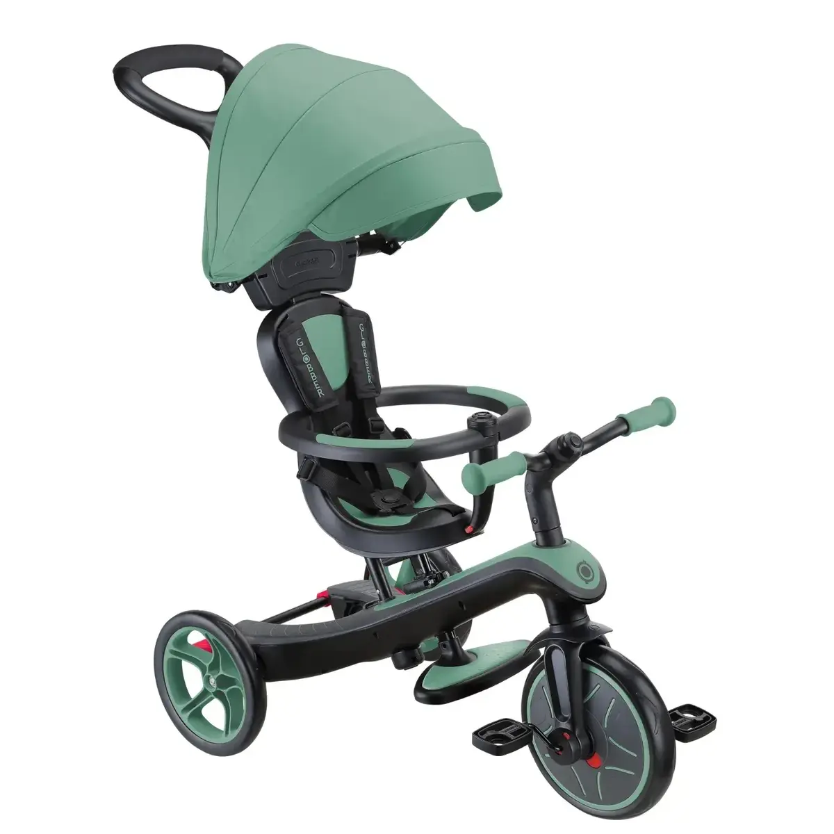 Globber Explorer 4in1 Bisiklet - Zeytin Yeşili