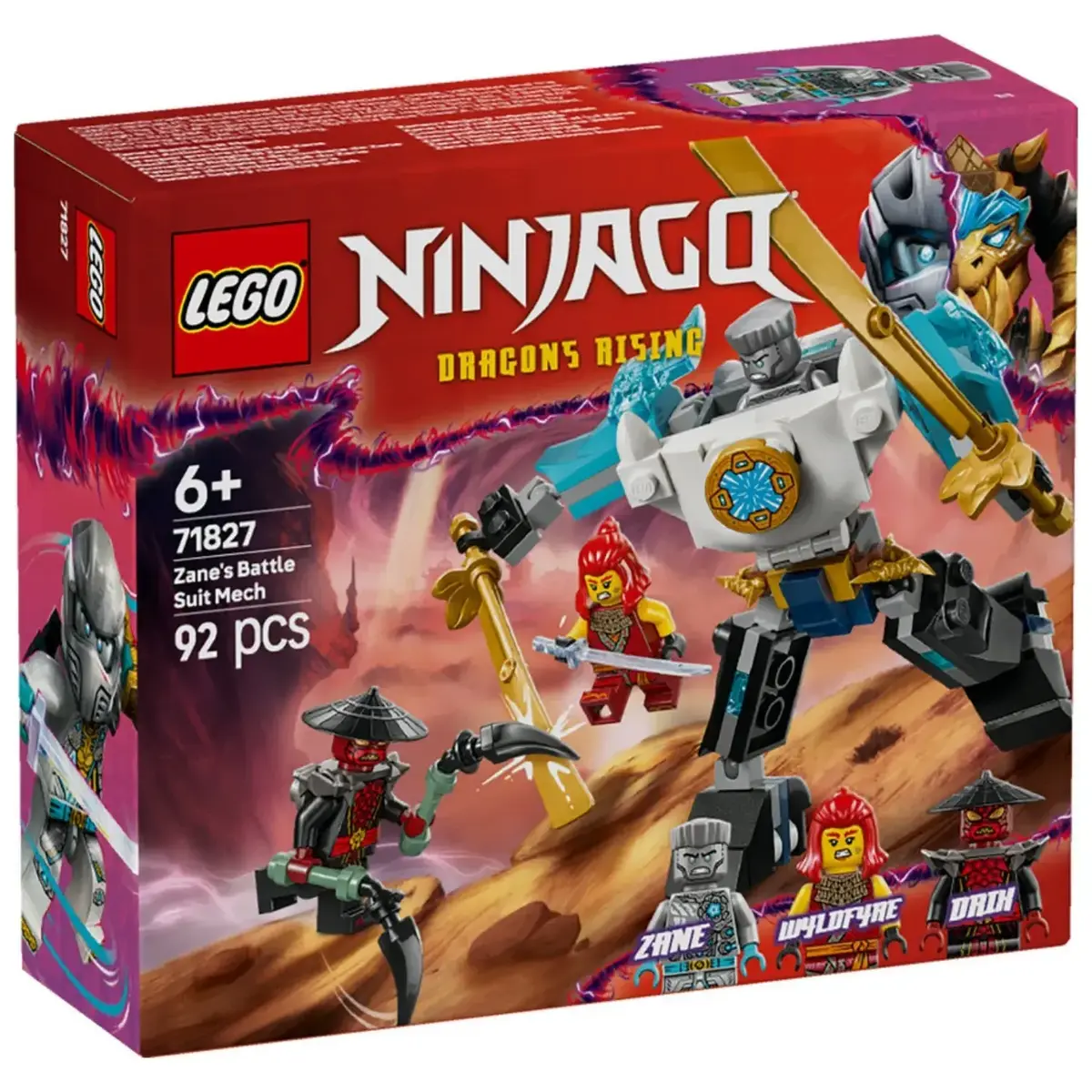 LEGO NINJAGO Zane’in Savaş Zırhı Mech’i 71827 