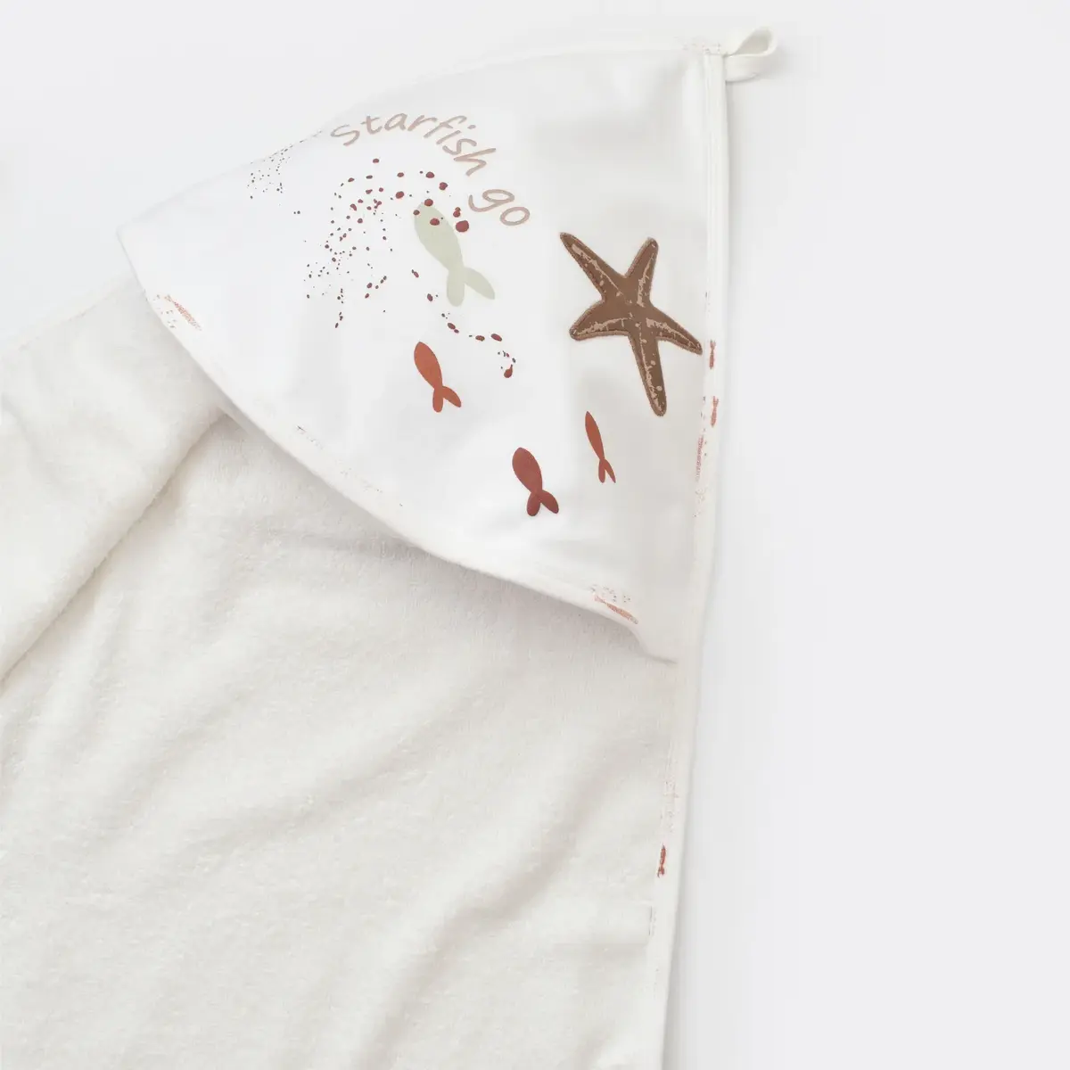 Bibaby Organik Bornoz Takımı Magic Starfish Latte