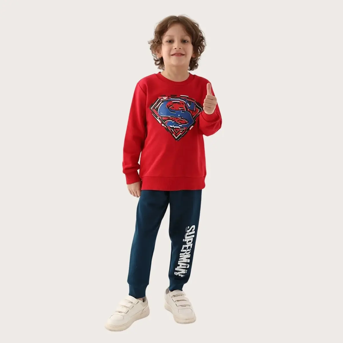 Superman Eşofman Takımı Kırmızı