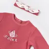 Bibaby Elbise Organik Little Love Rose Dry