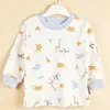 Rany Baby Kids Pijama Takımı Safari Sarı - Mavi