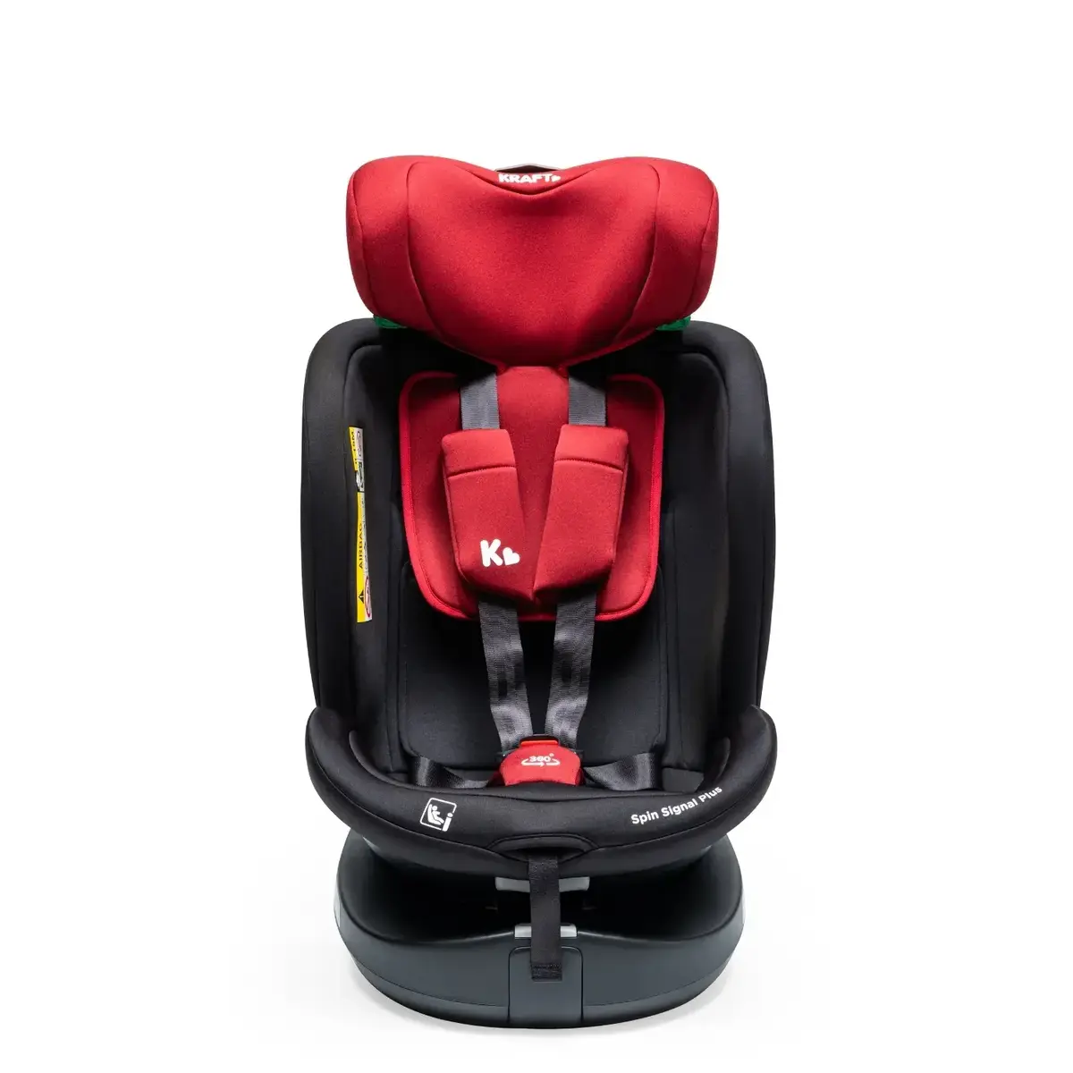 Kraft Spin Signal Plus I-Size Oto Koltuğu 0-36 Kg Red
