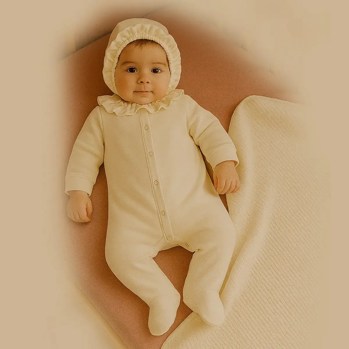 Bistyle Tulum Battaniyeli Princess Ekru