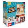 Eğitici Modern Banyo Lavabo Sesli Ve Müzikli Pembe