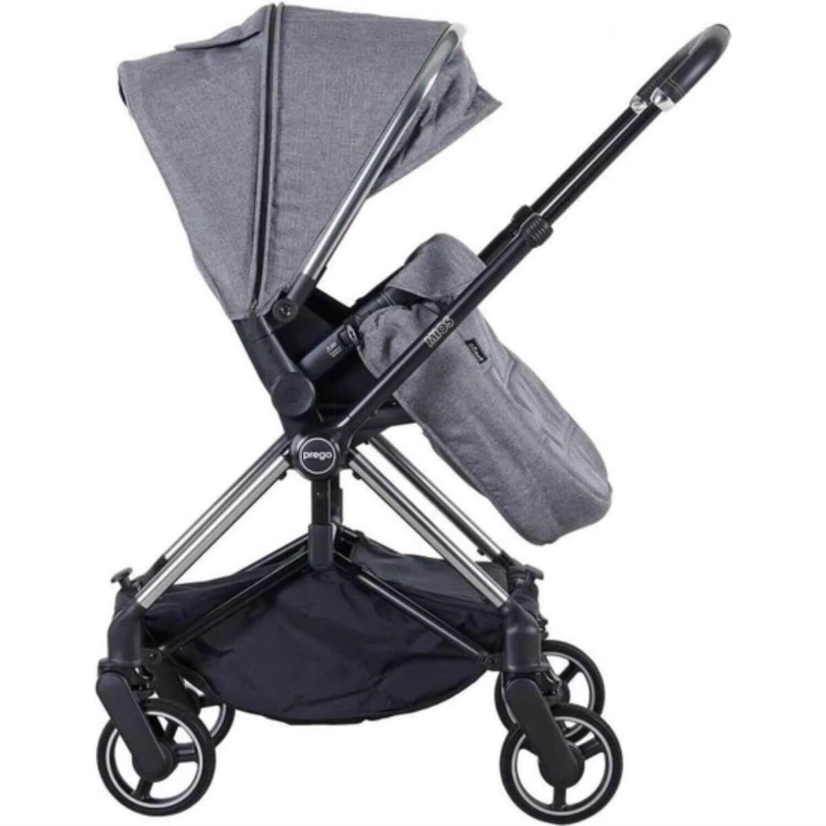 Prego 2066 Mios Travel Sistem Bebek Arabası Gri