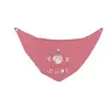 Bibaby Organik Fular Önlük 2li Little Love Rose Dry