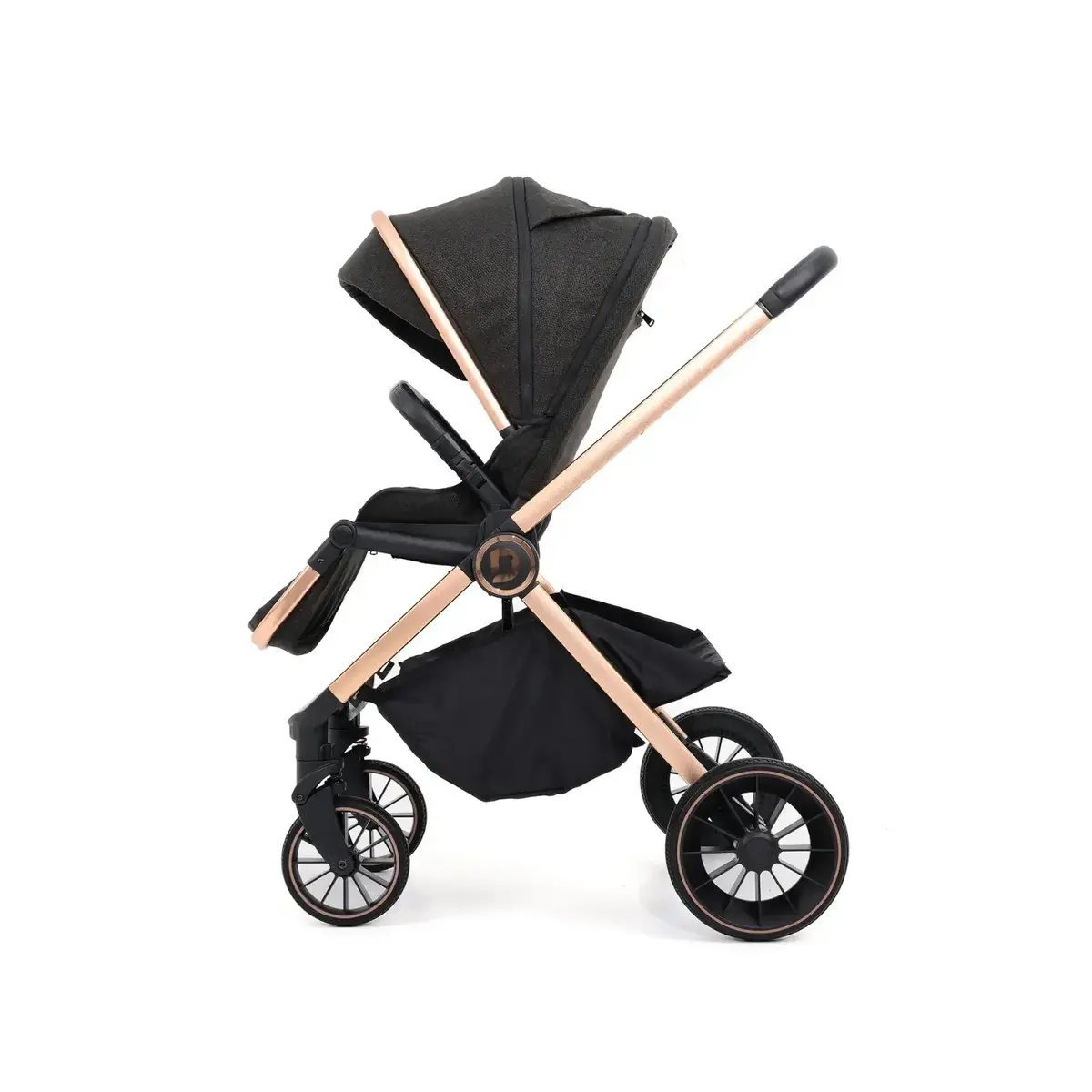 Duux Pro Max Travel Sistem Bebek Arabası Black
