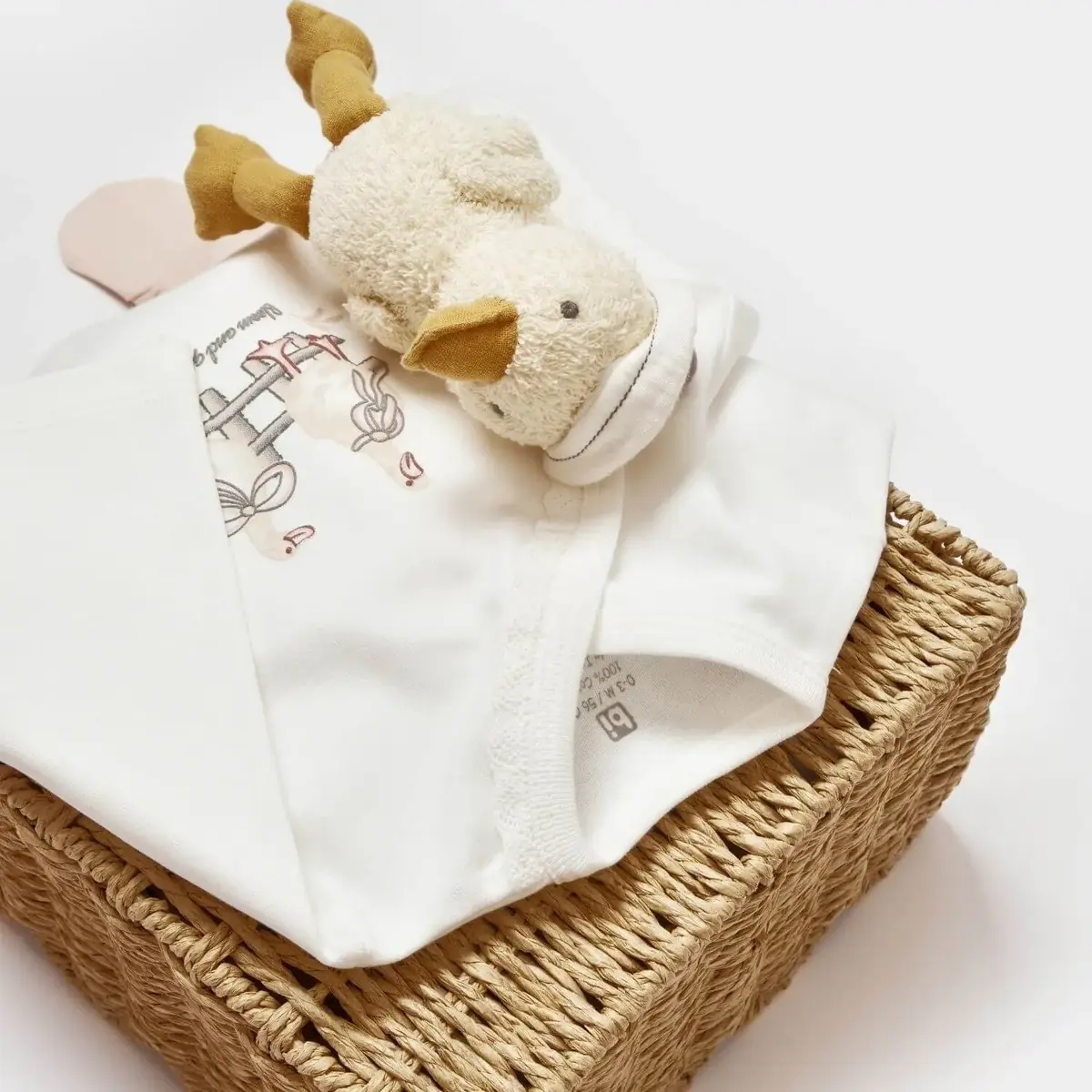 Bibaby Hastane Çıkışı 5li Twinn Duck Ekru - Pembe