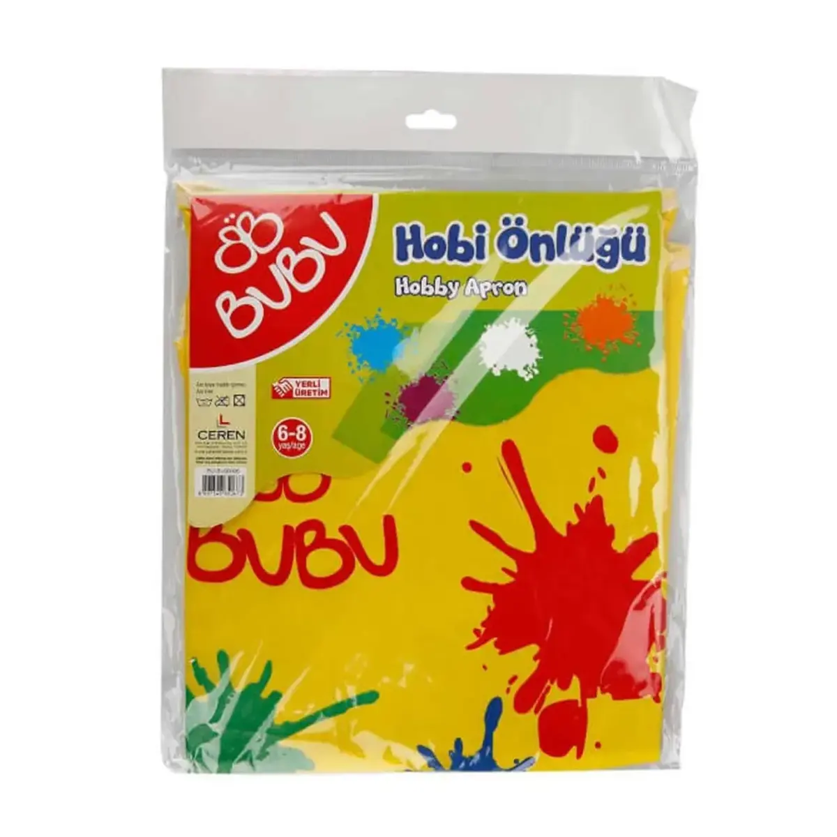 Bu-Bu Önlük 4-6 Yaş  Su Geçirmez