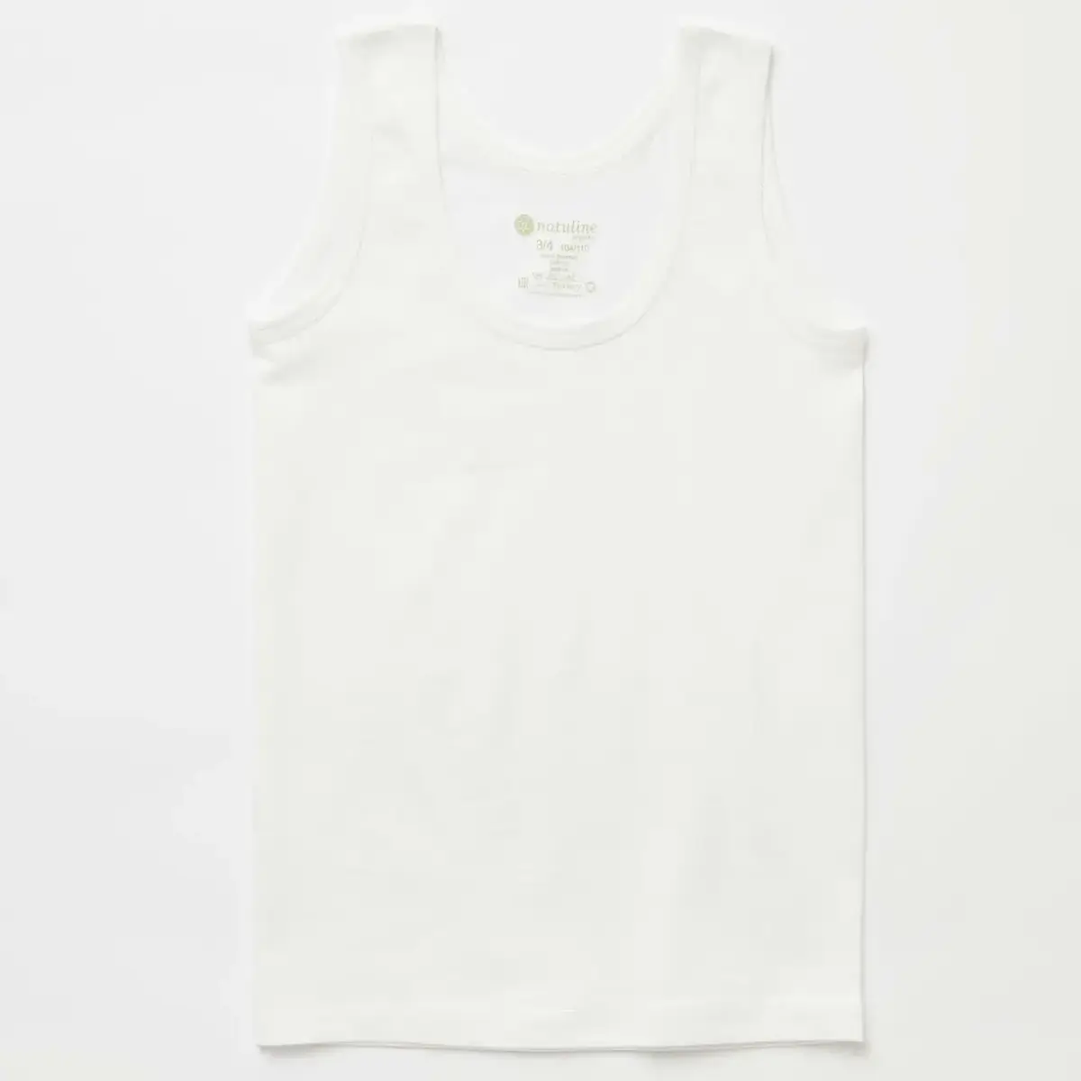 Natuline Organik Atlet Penye 3lü Beyaz